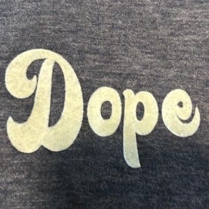 Marine Layer T-Shirt with "Dope"